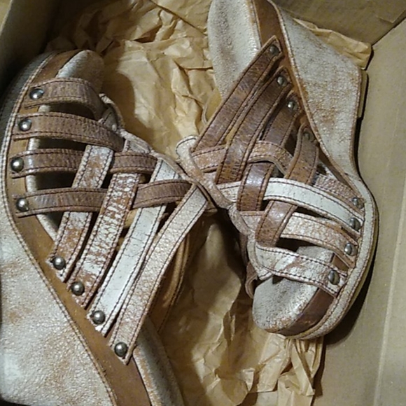 BED STU Gina Wedge cobbler series size 7 - Picture 6 of 6